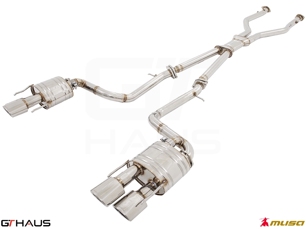 Lexus RC series (2014+) RC-F (V8) 4x120x80 gts sus with LXR pipe 03