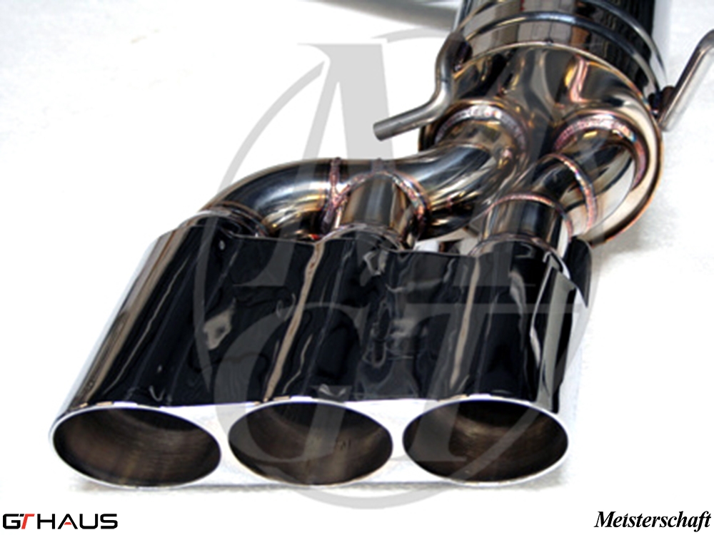 Eisenmann Exhaust 2x120x77mm Oval Tips Mercedes W204 C300 C350