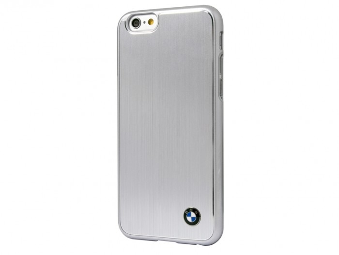 bmw brushed aluminium hardcase silver BMHCP6MBS